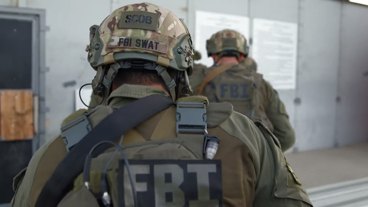 FBI agents in tactical gear