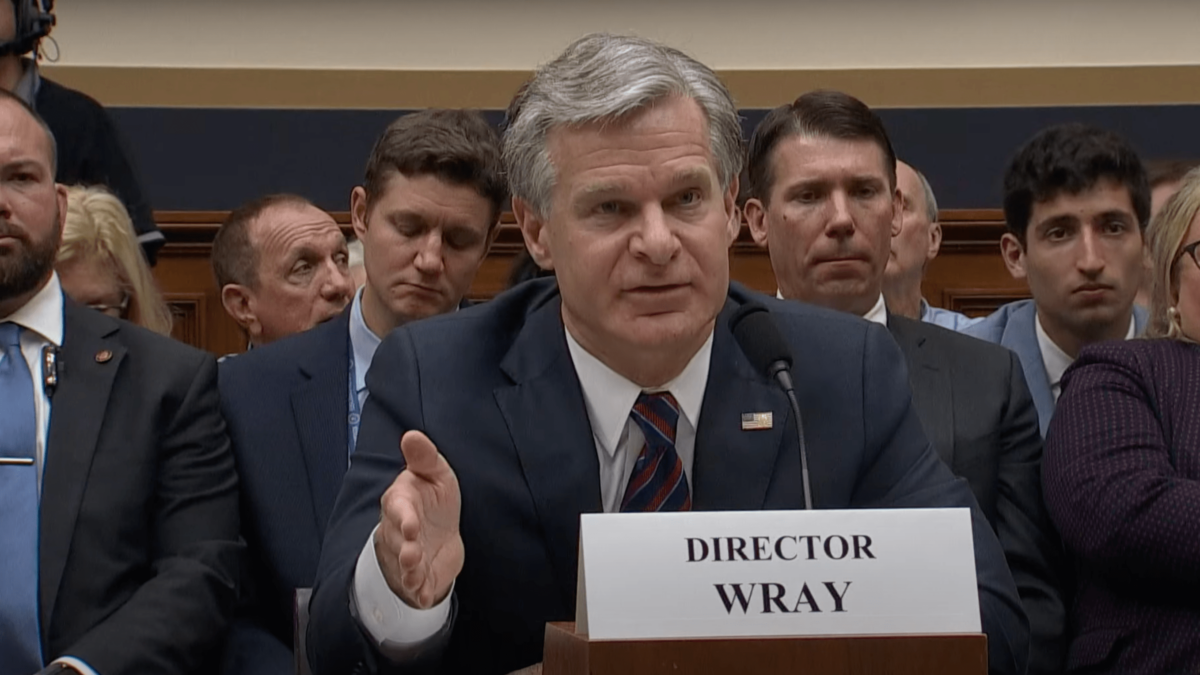 Wray: FBI Gets Americans' Info From Companies 'All The Time'