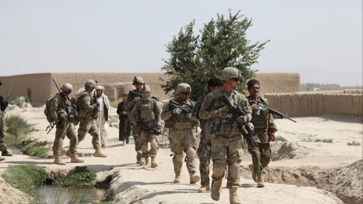 U.S. Army troops in Afghanistan