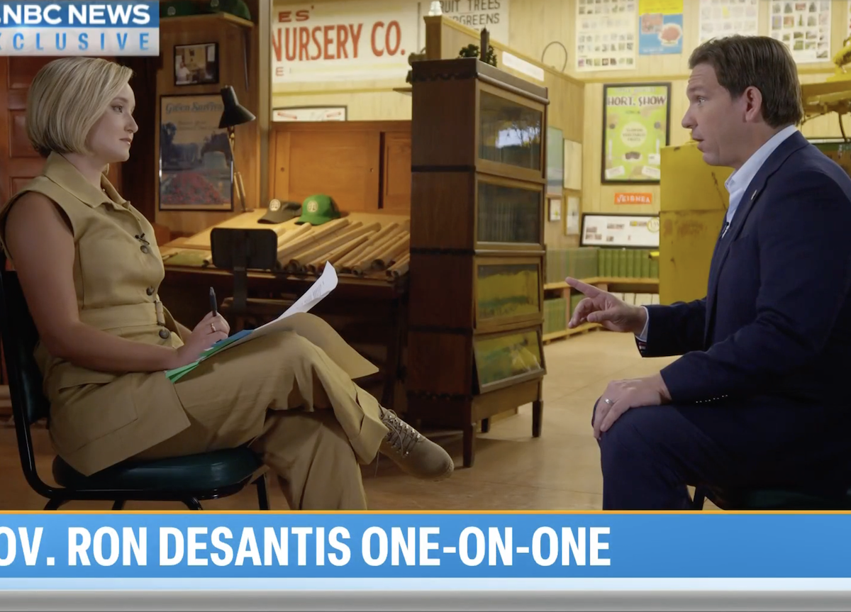Ron DeSantis’s Decision for Another Pre-Taped TV Interview is Questionable