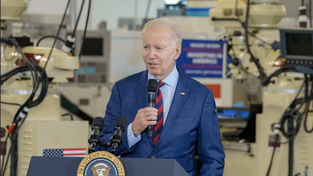 President Joe Biden delivers remarks on his “Investing in America” agenda