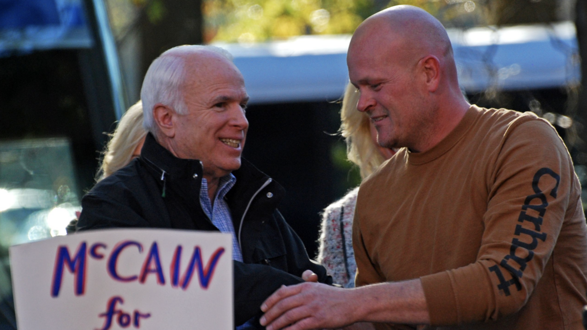 Joe the Plumber with John McCain