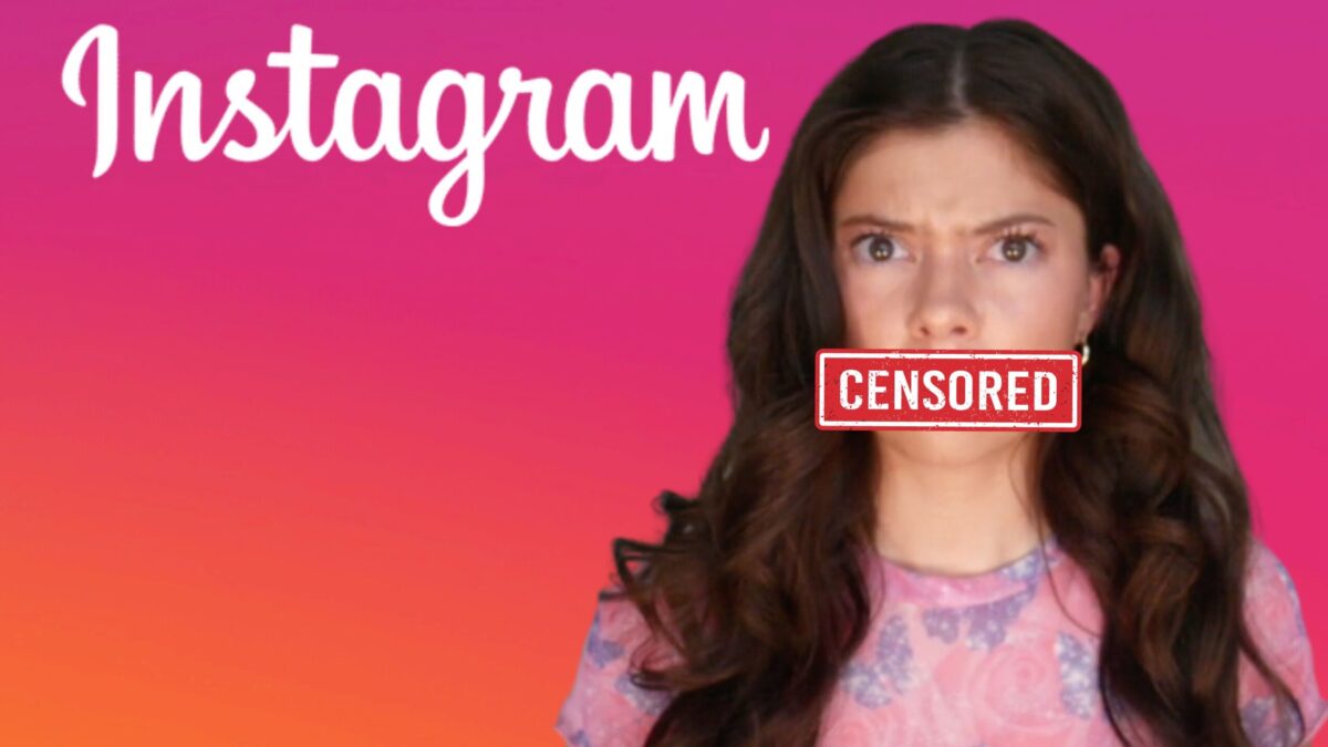 Instagram censorship