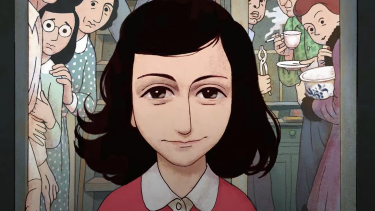 Anne Frank graphic novel cover
