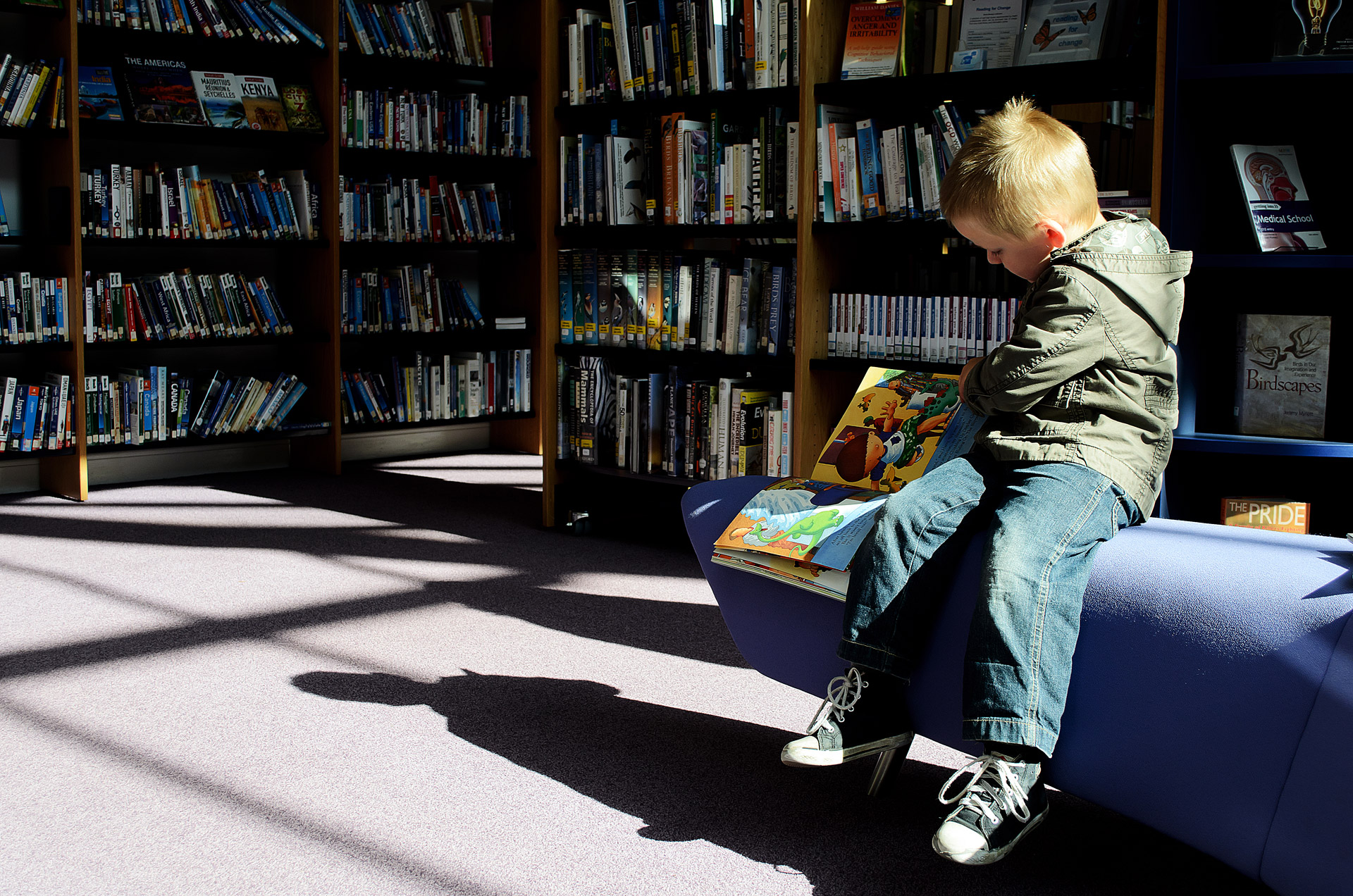 Local media criticizes library for not addressing explicit content being promoted to minors.