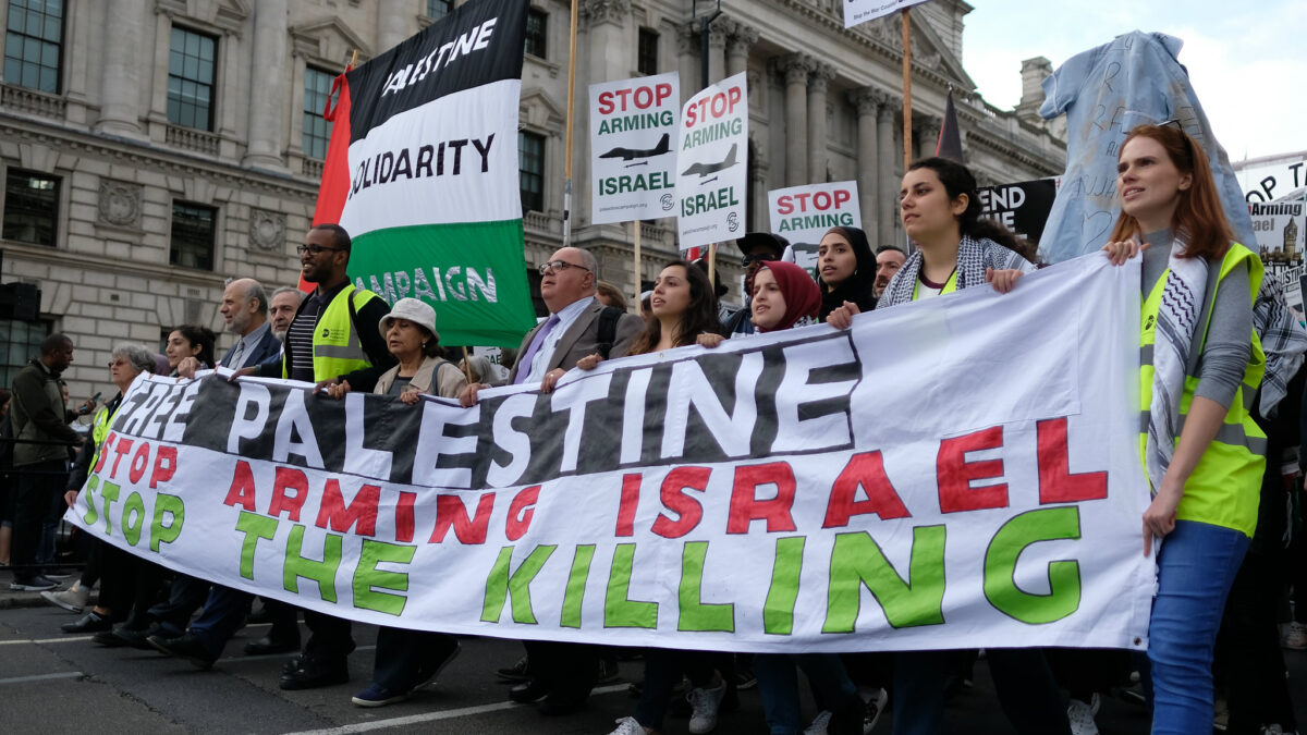 anti-Israel protest