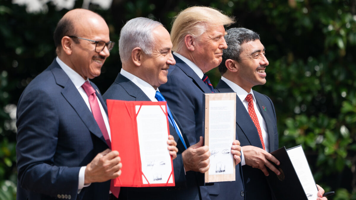 Trump and other Abraham Accords signatories