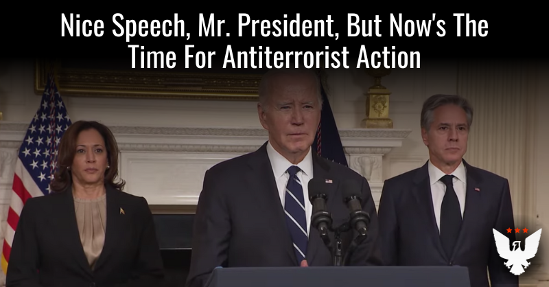 Nice Speech, Mr. President, But Now's The Time For Antiterrorist Action - Vimarsana News