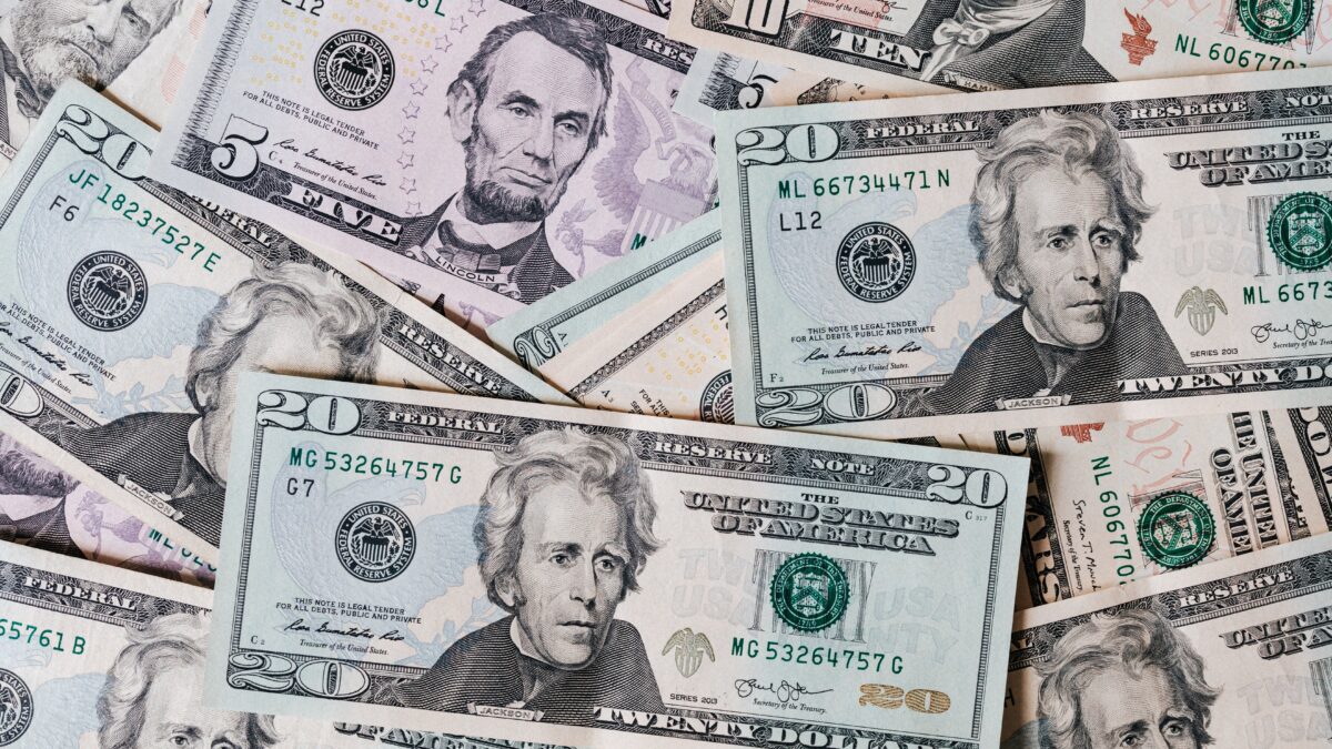 Variety of U.S. Cash Bills