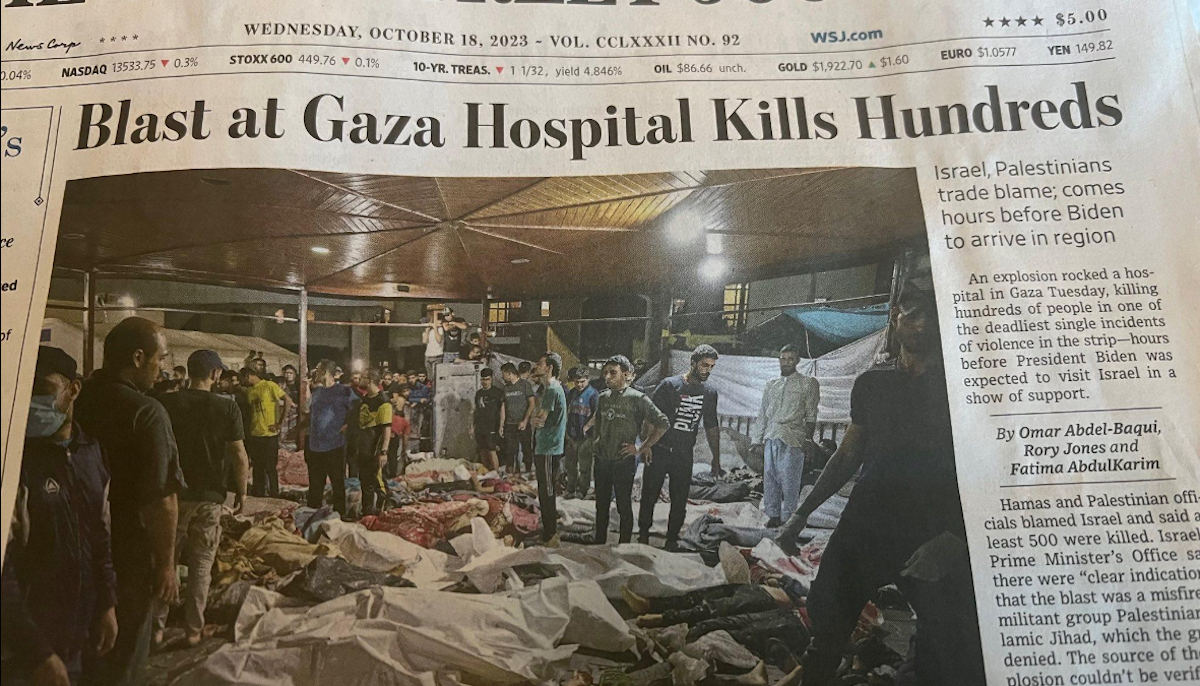 Press must be accountable for false Gaza story that caused global violence.