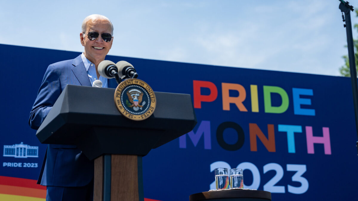 Joe Biden celebrates pride month
