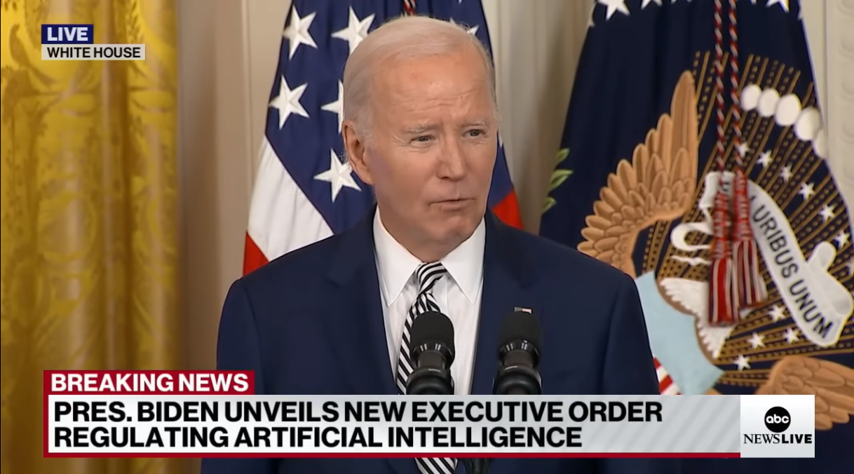 Biden’s AI Executive Order speeds up leftist control of new tech.