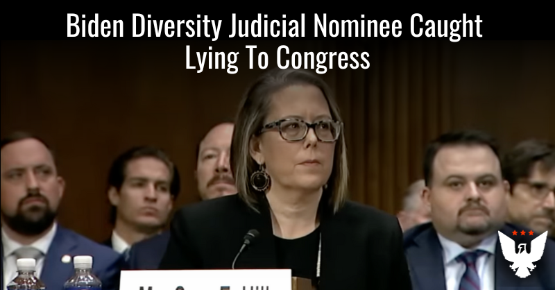 Biden Diversity Judicial Nominee Caught Lying To Congress - Vimarsana News