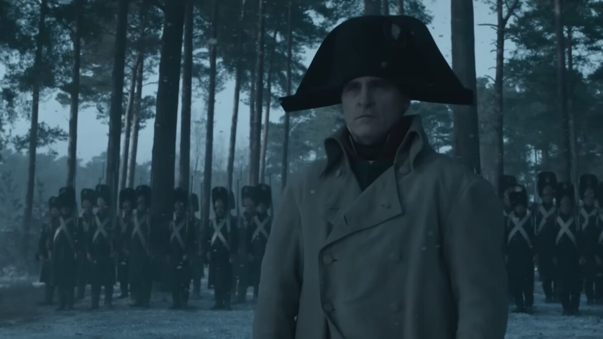 Napoleon in Ridley Scott's latest historical epic.