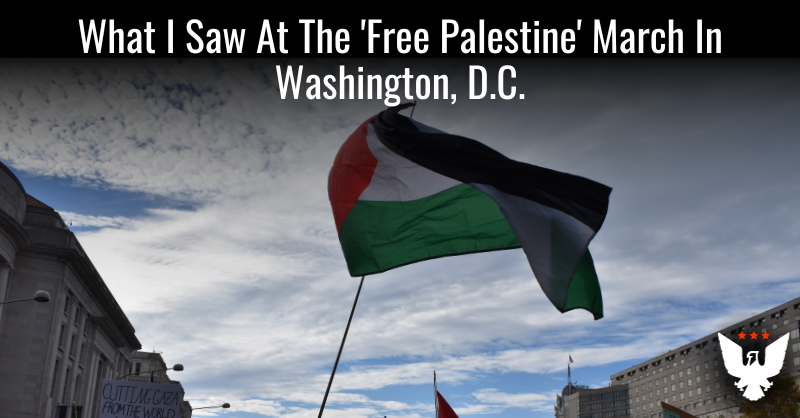 What I Saw At The 'Free Palestine' March In D.C. - Vimarsana News