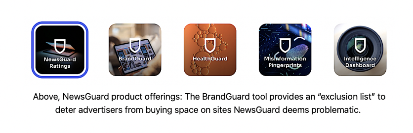 NewsGuard product offerings