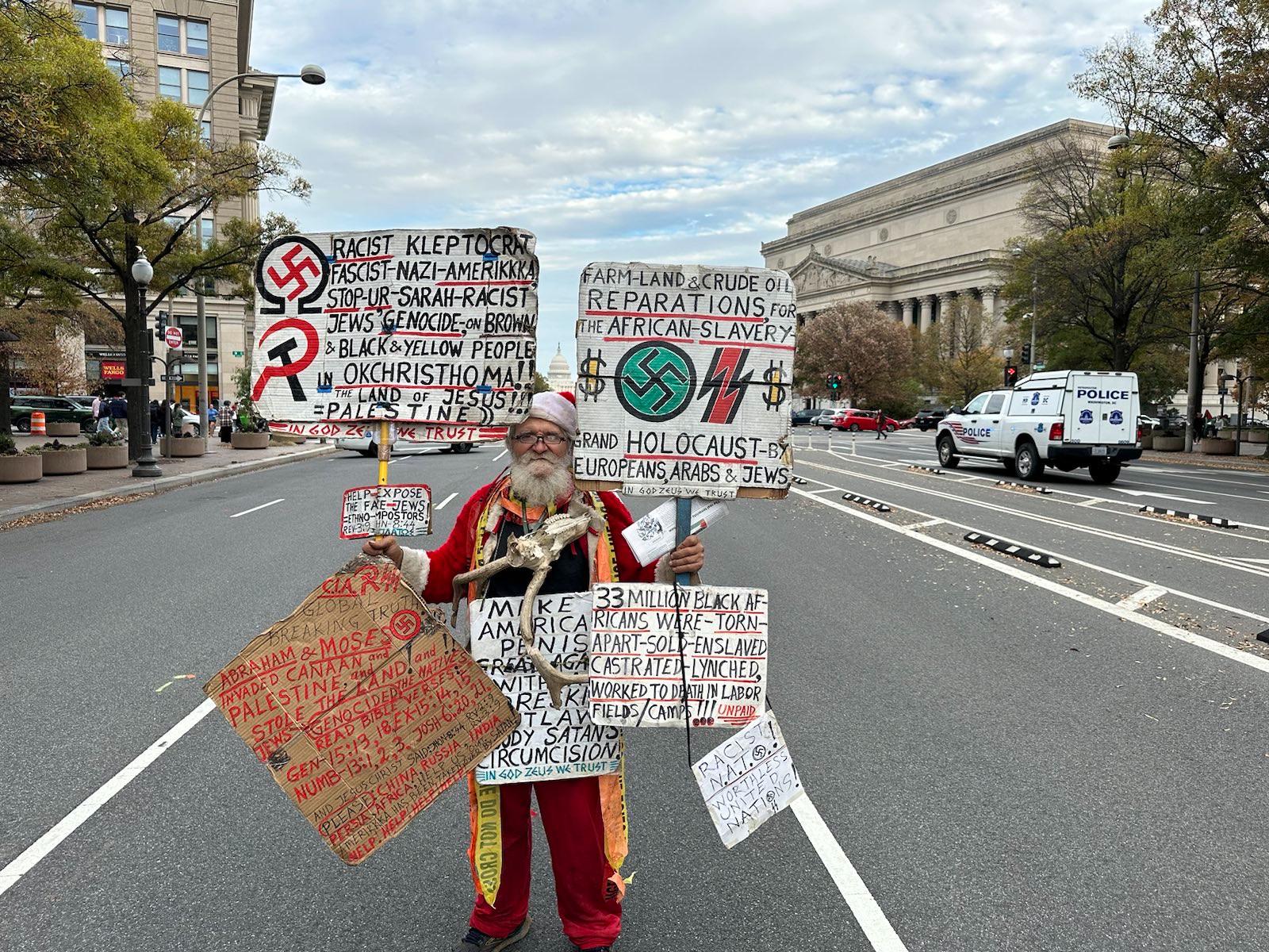 What I Saw At The 'Free Palestine' March In D.C.