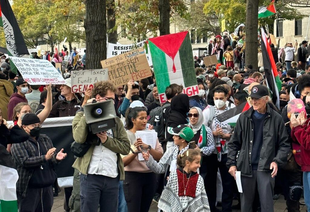 What I Saw At The 'Free Palestine' March In D.C.