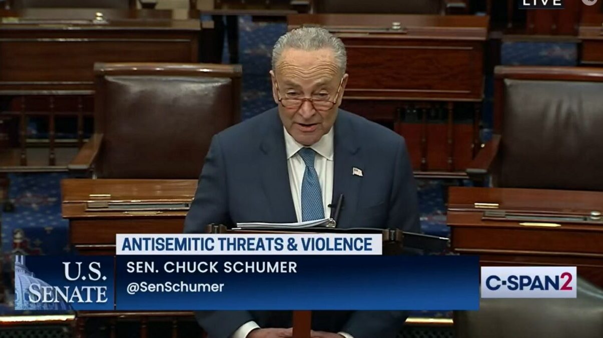 Schumer Tastes The Poisoned Fruit Of Democrats’ Deeply Rooted Antisemitism