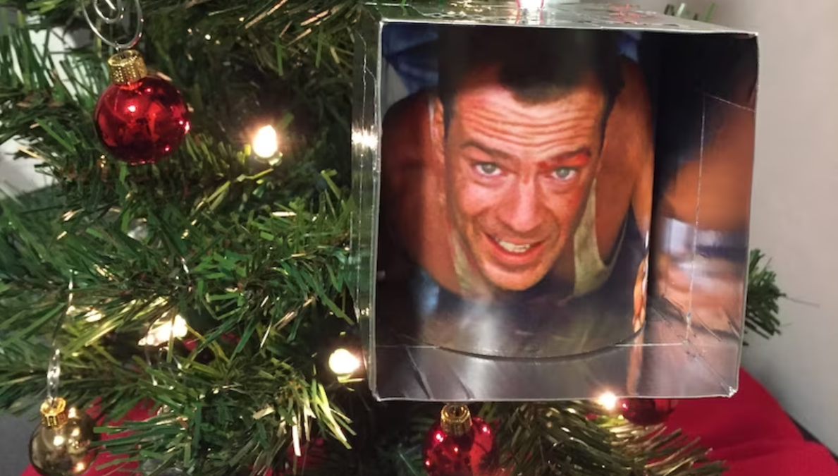 Die Hard Christmas ornament of John McClane