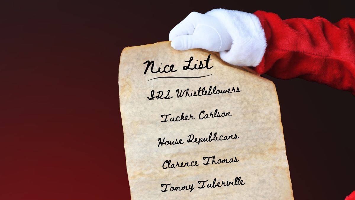Meet The 10 Politicos And Other Protagonists On Santa’s Nice List This Year
