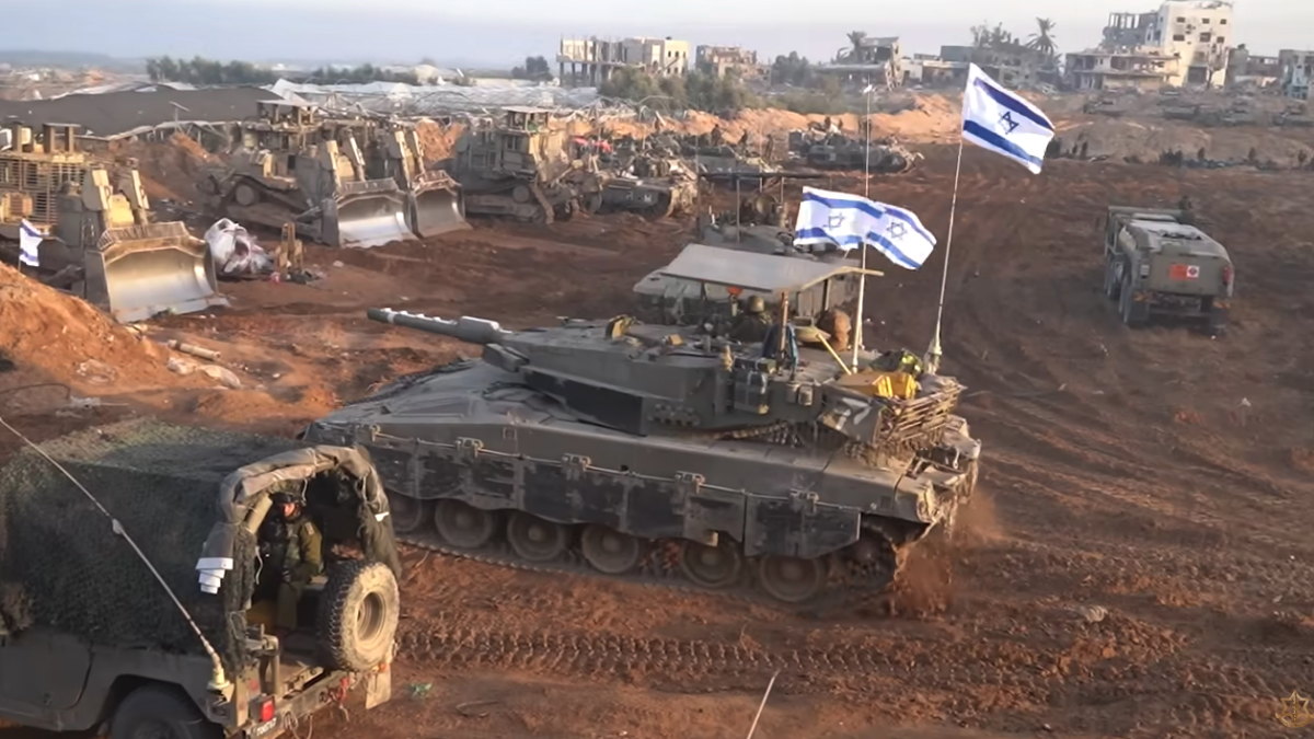 Israel Tank in Gaza
