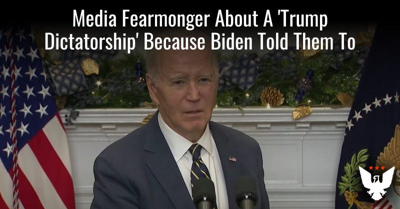 The Press Fearmongers About Trump At The Behest Of Biden - Vimarsana News