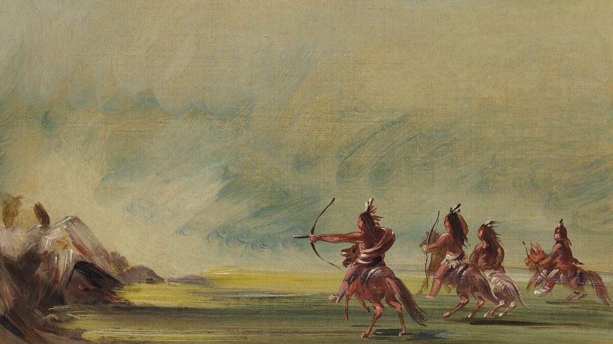 painting of Comanche peoples