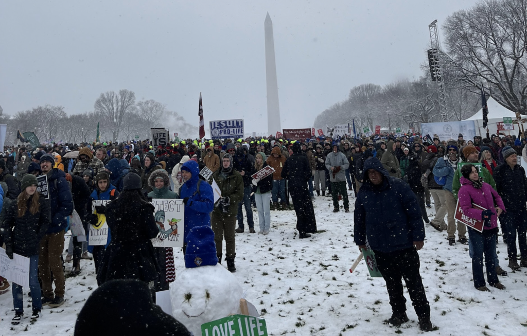 Thousands march for life, aiming to make abortion unthinkable