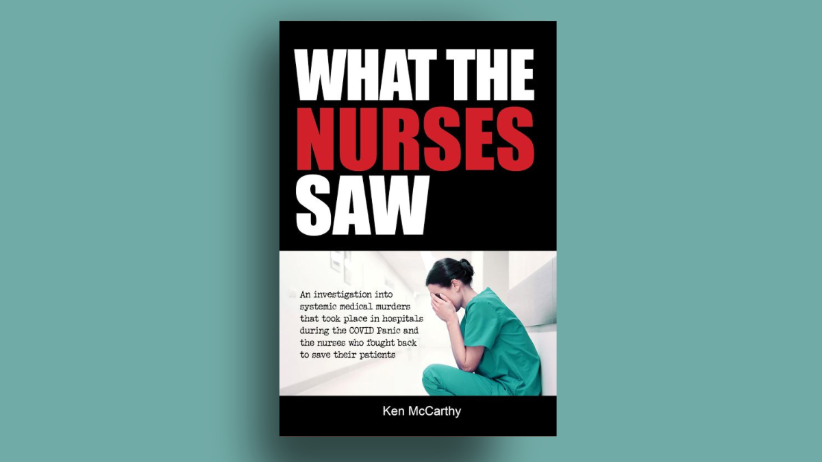 What the nurses saw, Covid panic book cover