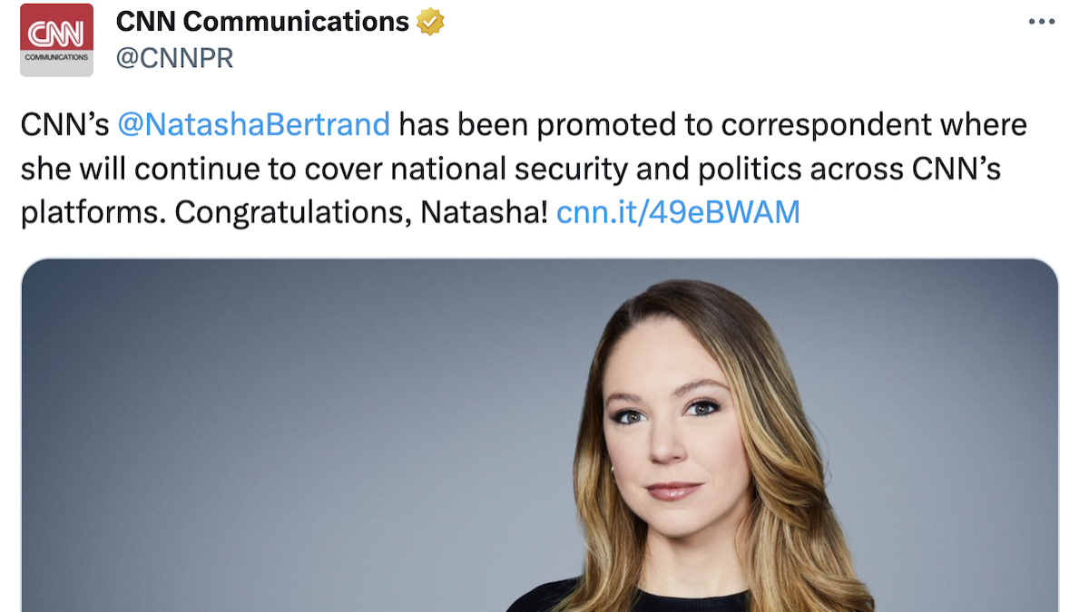 Natasha Bertrand CNN tweet