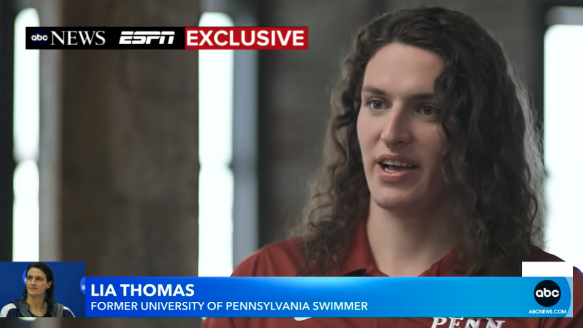 transgender swimmer on Good Morning America