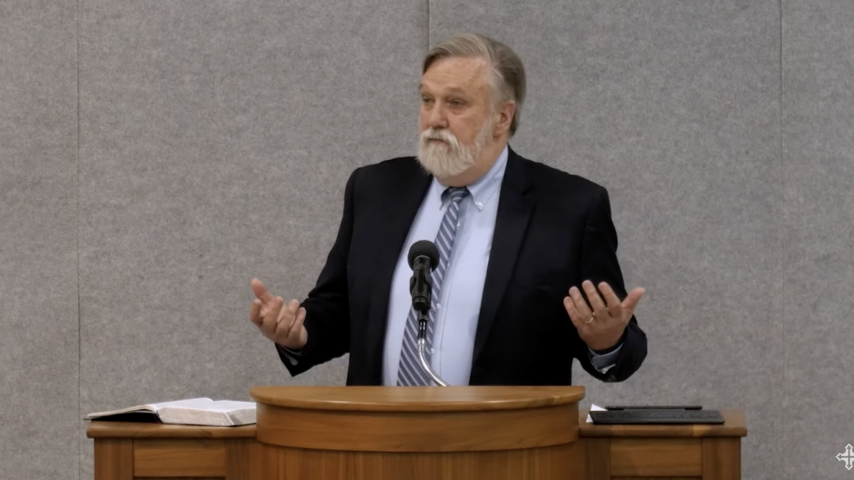 Doug Wilson preaching