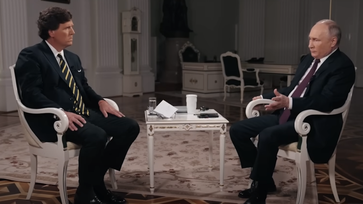 Tucker Carlson interview with Vladimir Putin