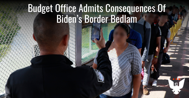 Budget Office Admits Consequences Of Biden's Border Bedlam - Vimarsana News
