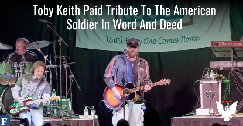 Toby Keith Paid Tribute To The American Soldier In Word And Deed - Vimarsana News