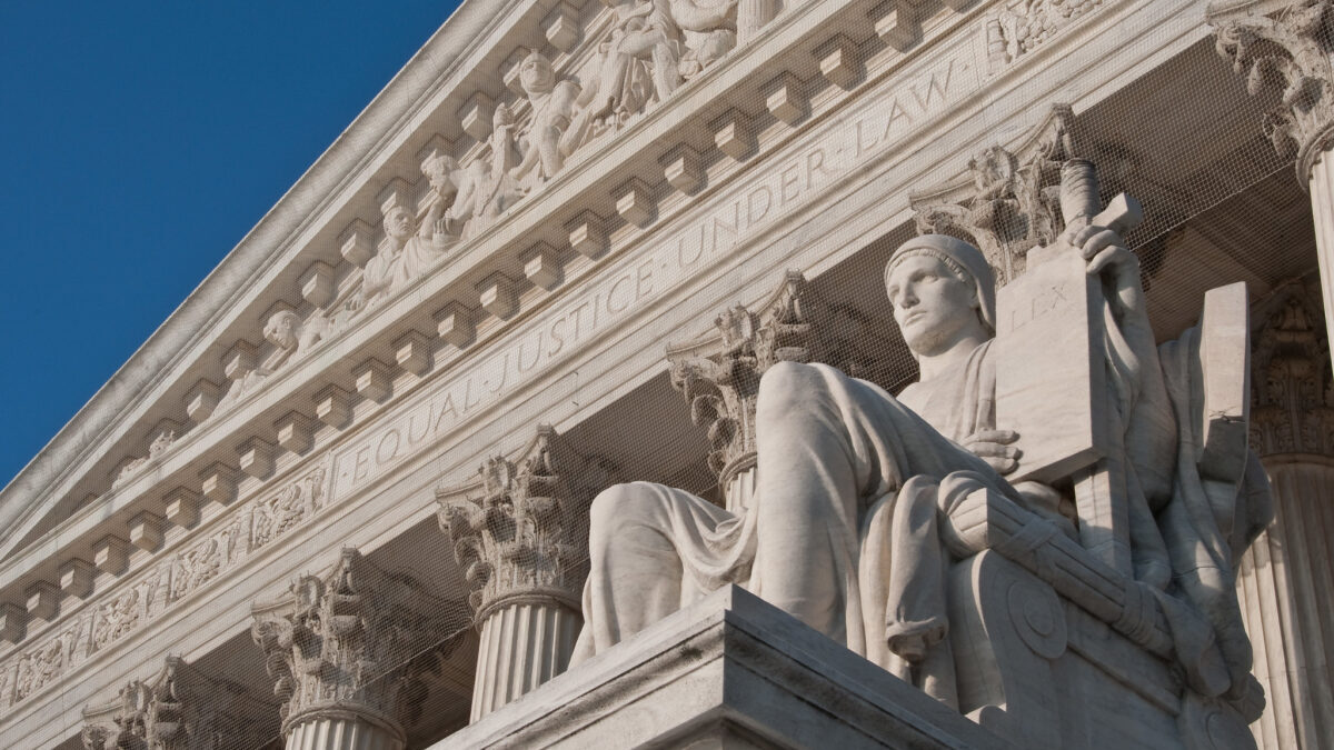 Supreme Court statue
