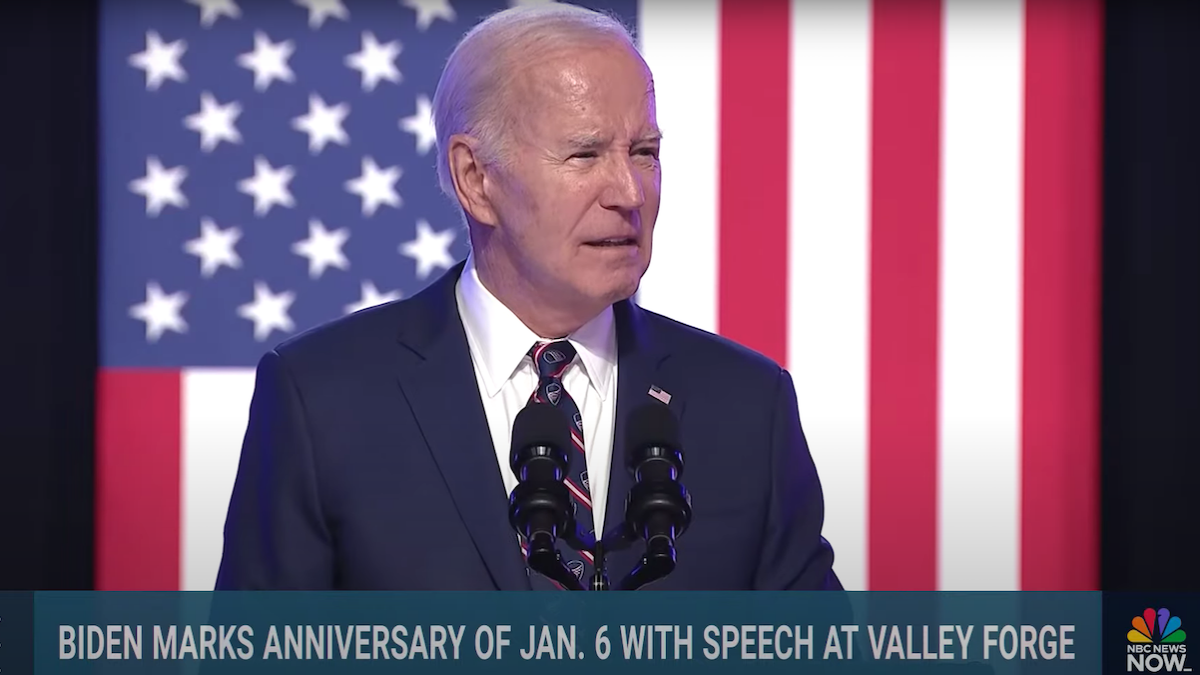 Biden speaks on J6 anniversary