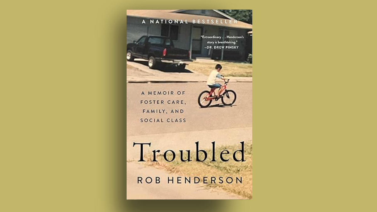 troubled book cover