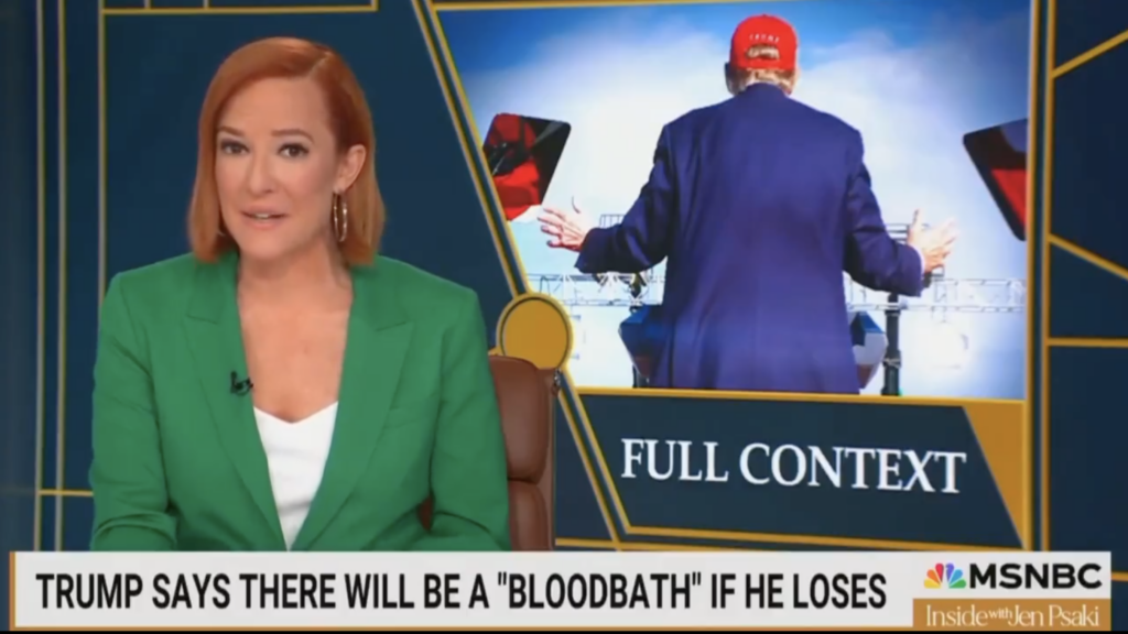 Corporate Media Advance Their 2024 Election Interference With Trump ‘Bloodbath’ Lies