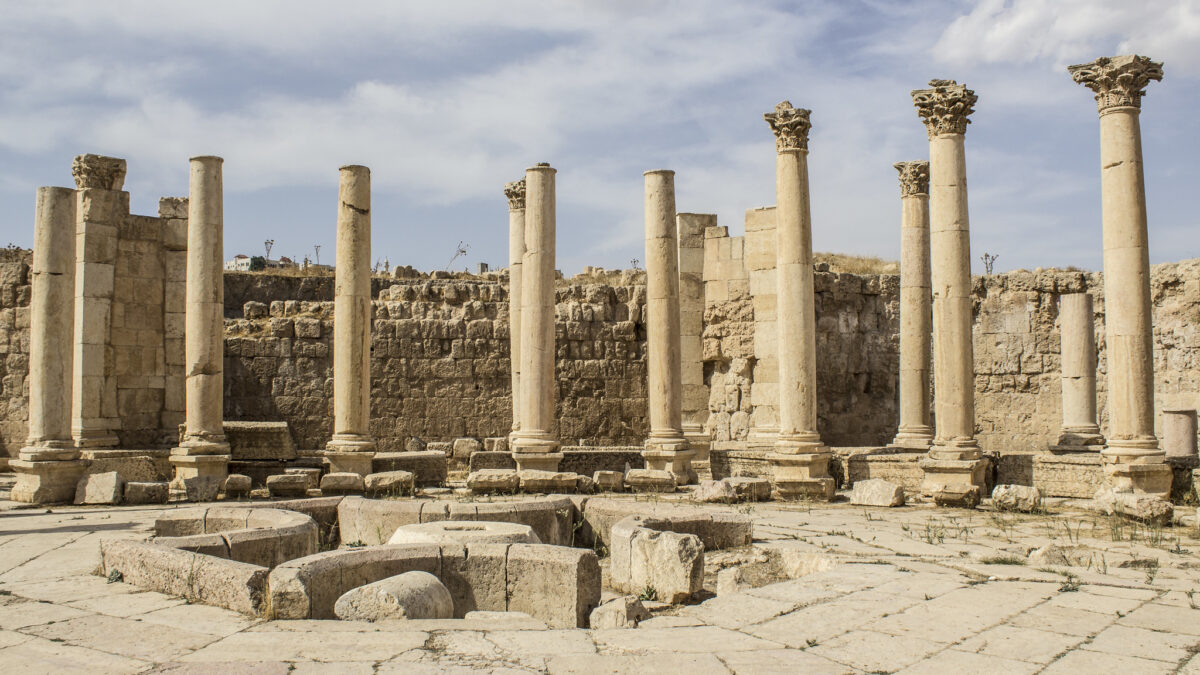 pillars found in ancient ruins