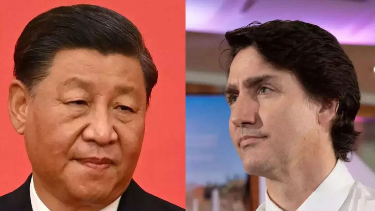 Justin Trudeau, Xi Jinping