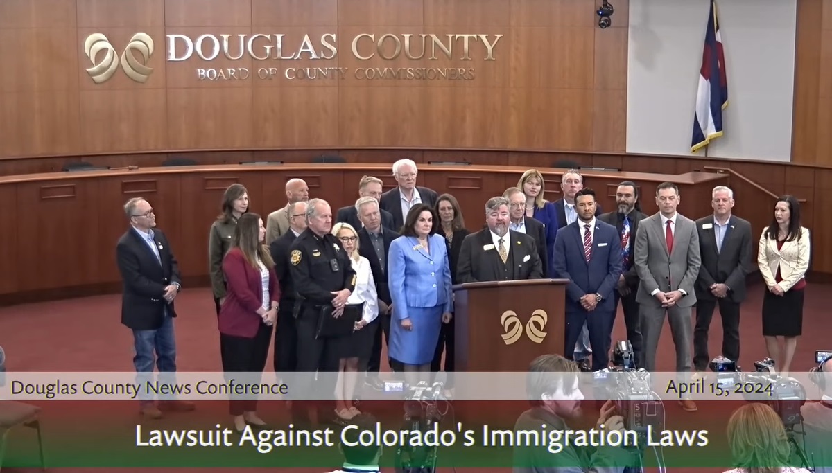 County in Colorado files lawsuit against state over prohibition of local immigration law enforcement