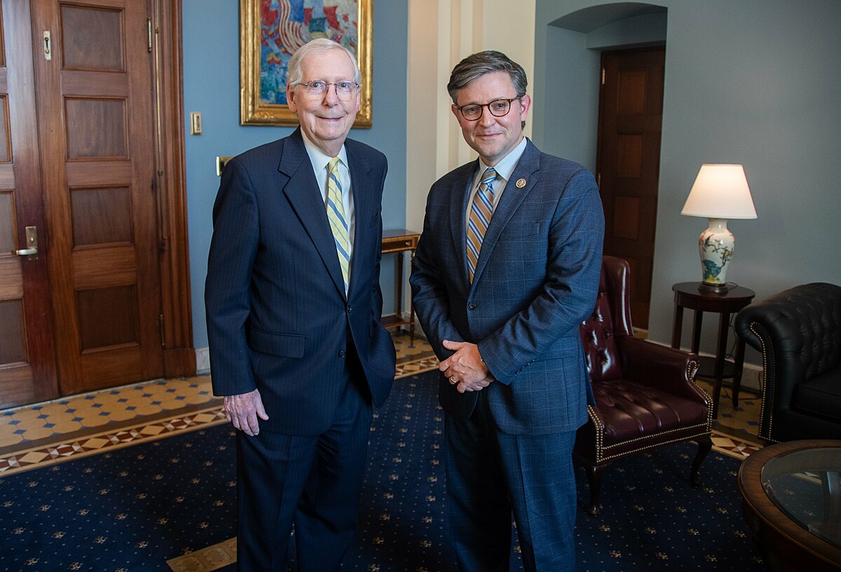 Mike Johnson’s focus on ‘Ukraine First’ reveals similarities to Mitch McConnell