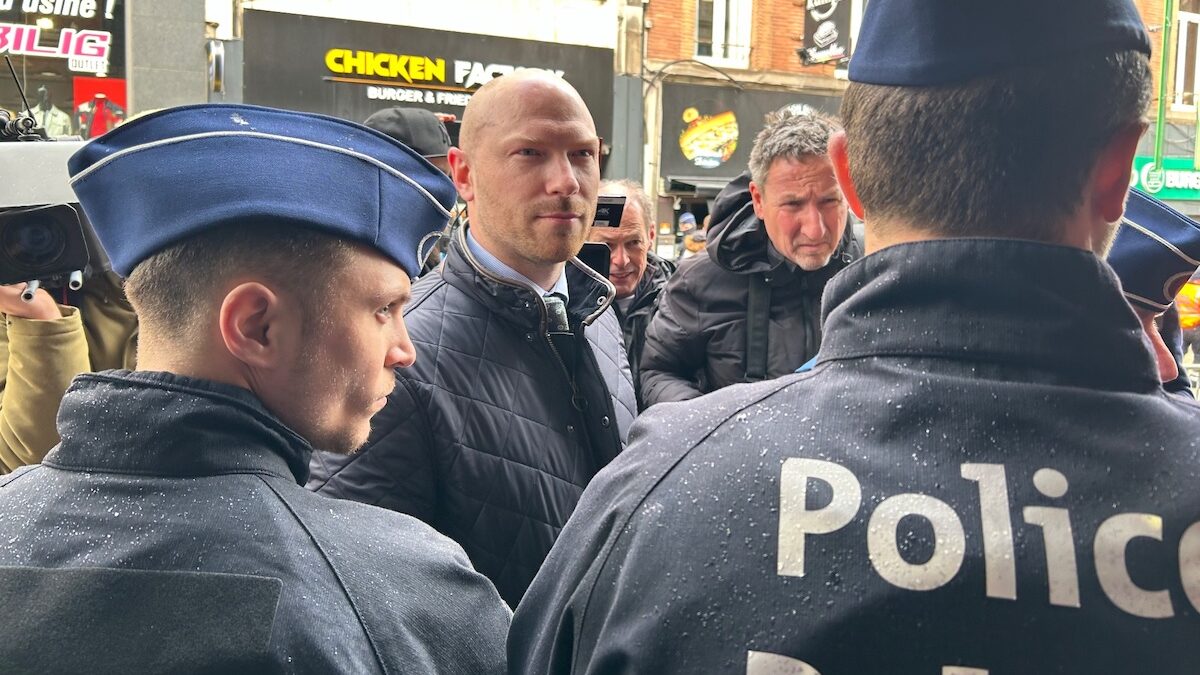 In Postliberal Brussels, A Mayor Sends Police To Shut Down NatCon
