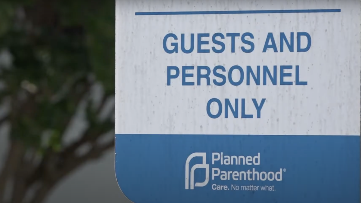 Planned Parenthood sign