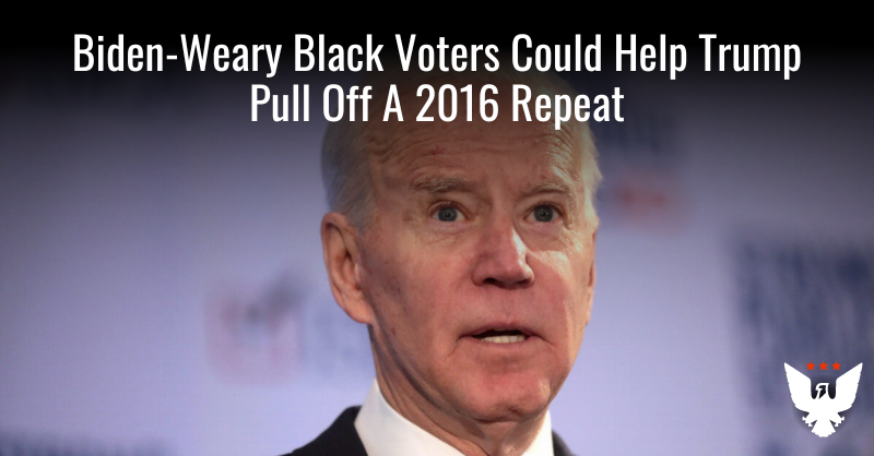 Biden-Weary Black Voters Could Help Trump Pull Off A 2016 Repeat - Vimarsana News