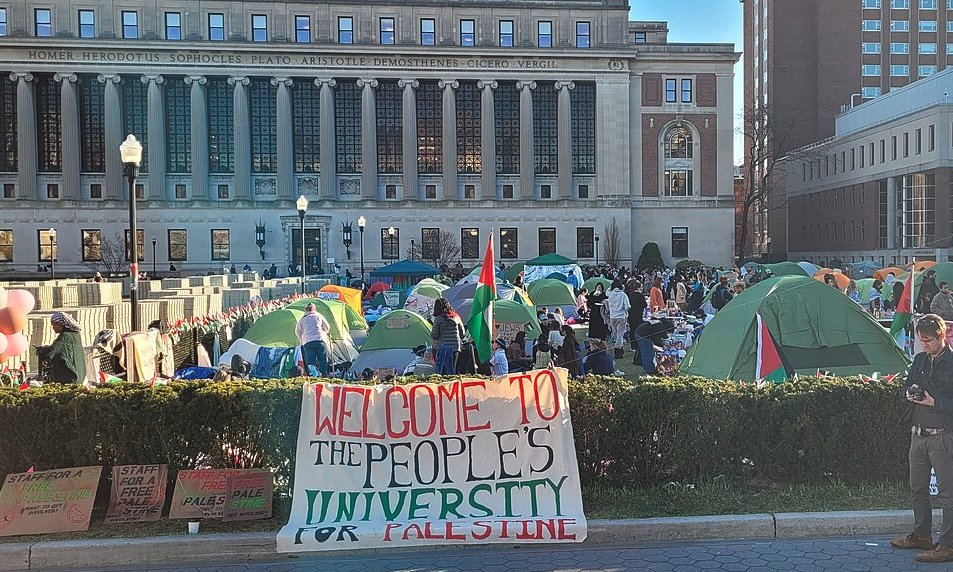protests on campus