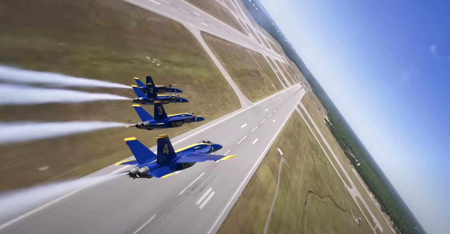 Blue Angels” Movie Offers Pilot’s Perspective on Bold Military Stunts