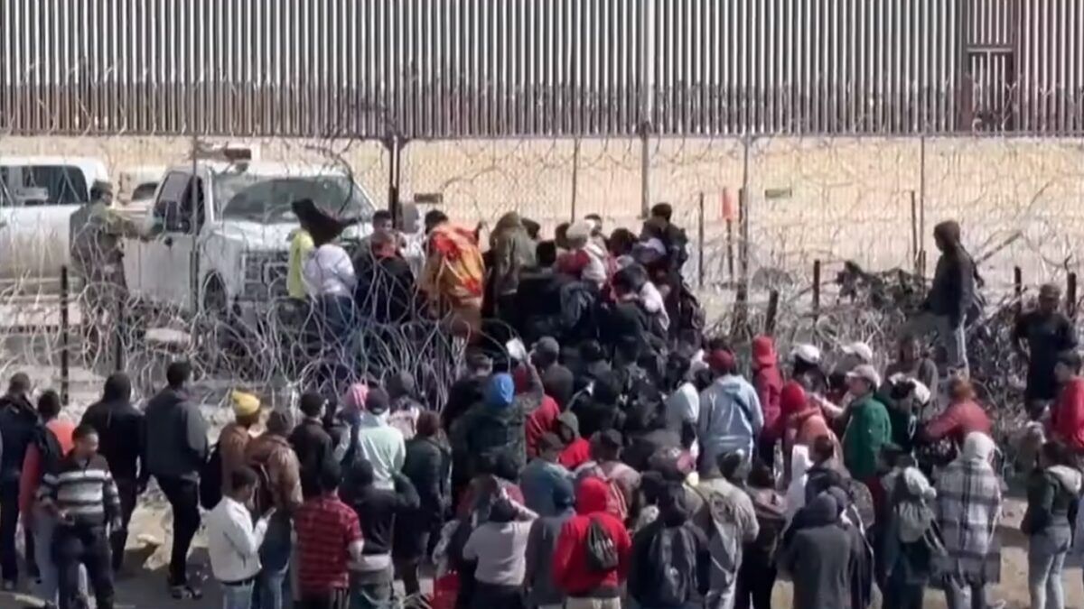 migrants engage in illegal border crossings